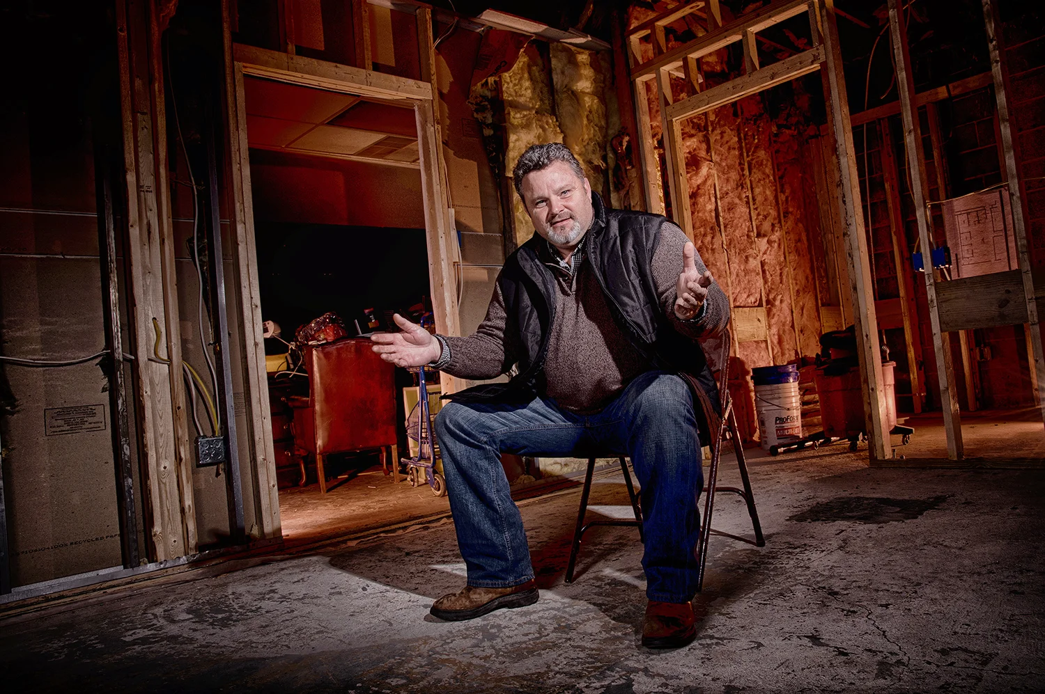 Marketing photography for food bank