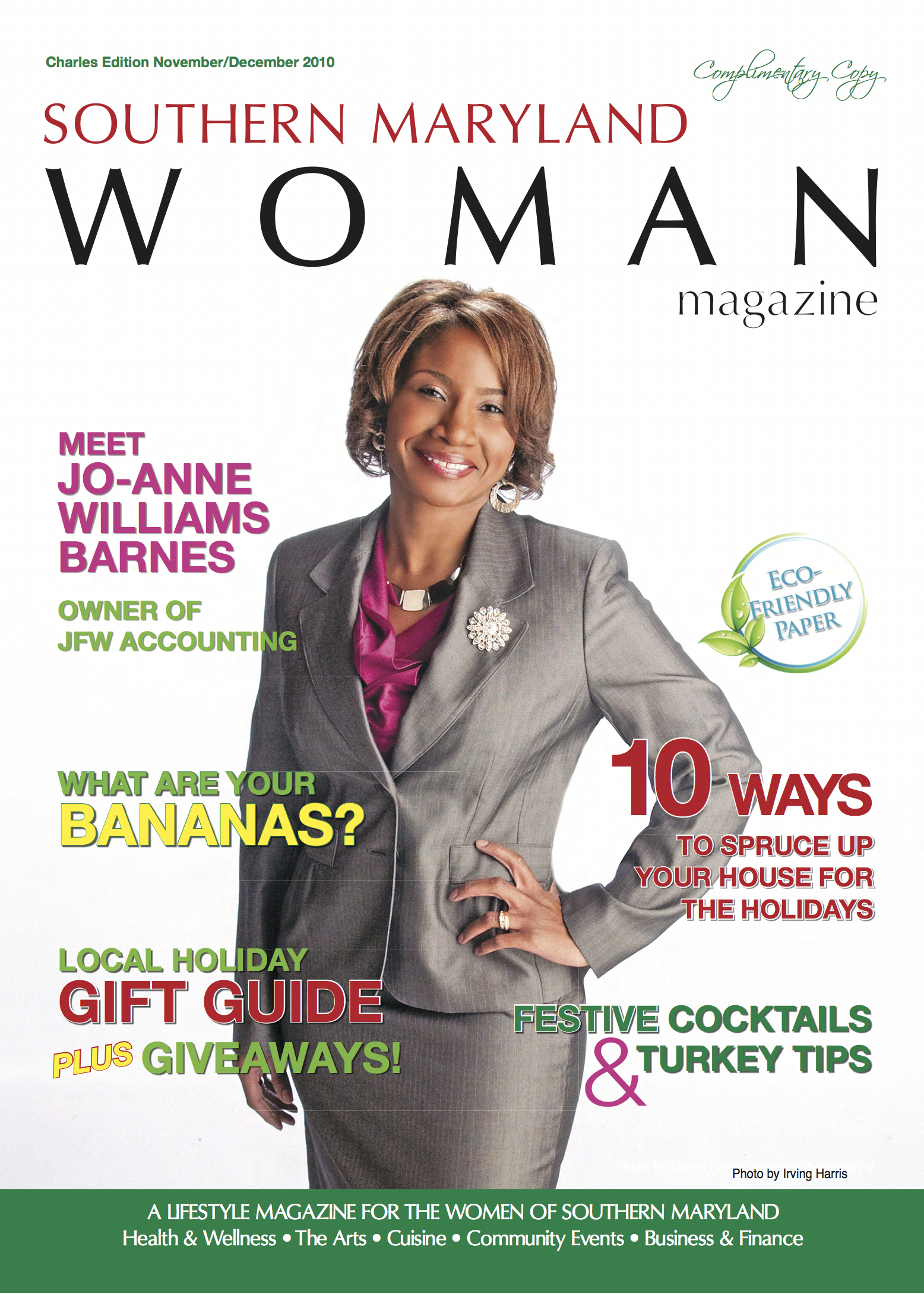 Another cover for Southern Maryland Woman Magazine