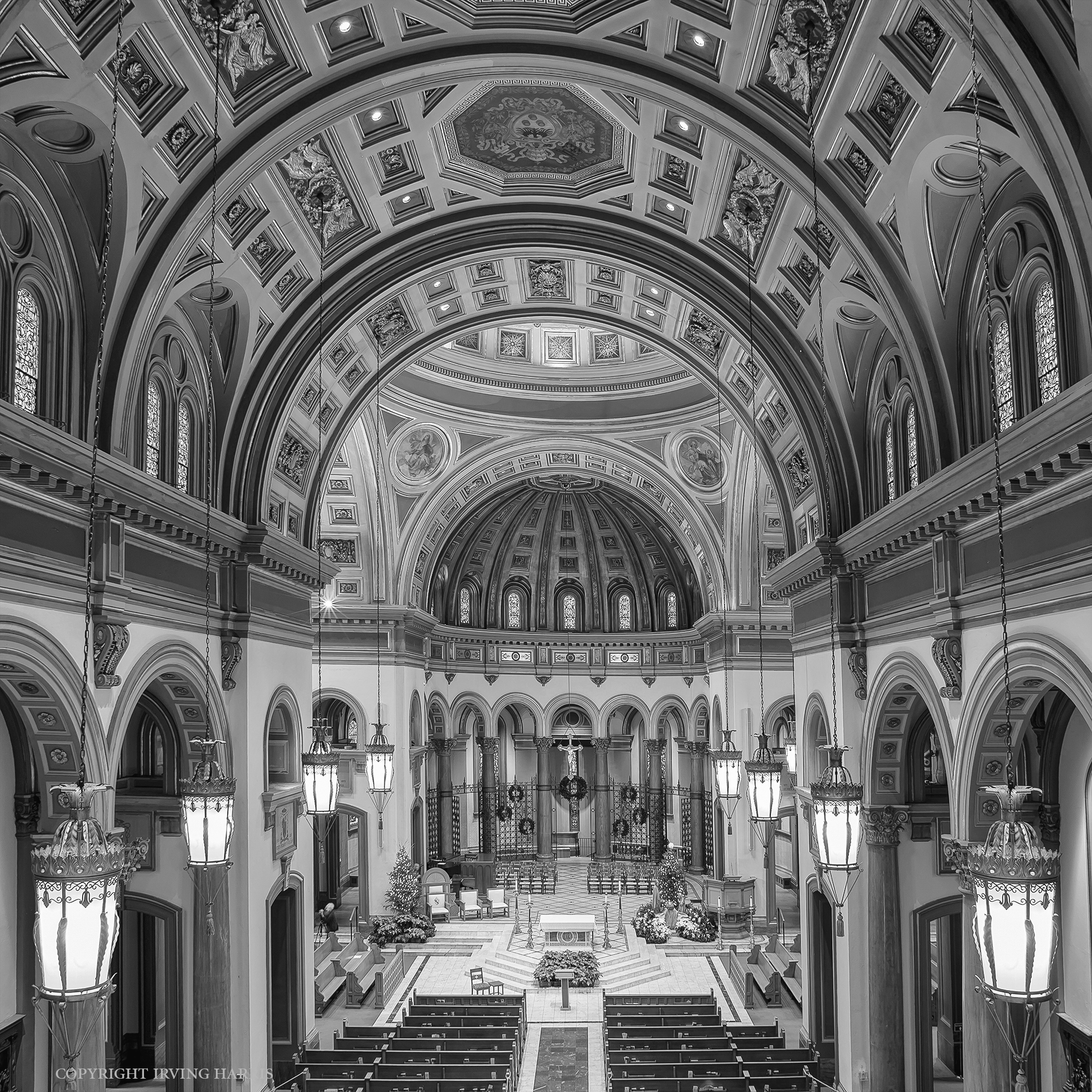 Cathedral Interior Photograph in Richmond Virginia