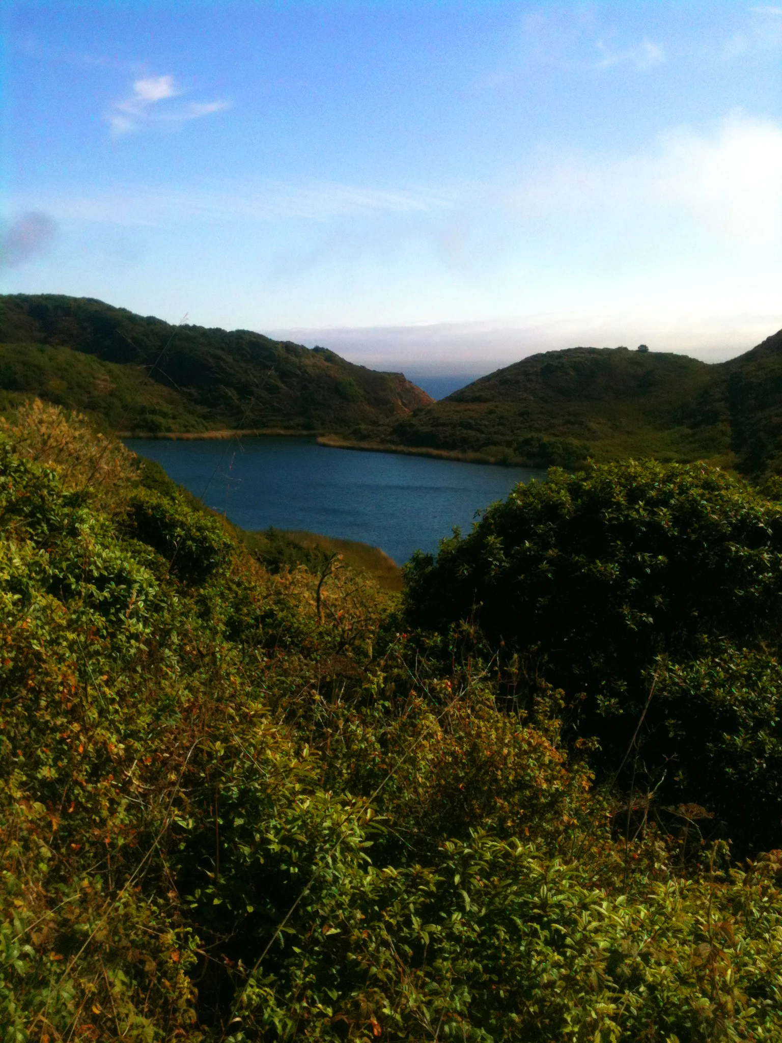 This scene was way prettier in person. It felt like we were on a remote island. 