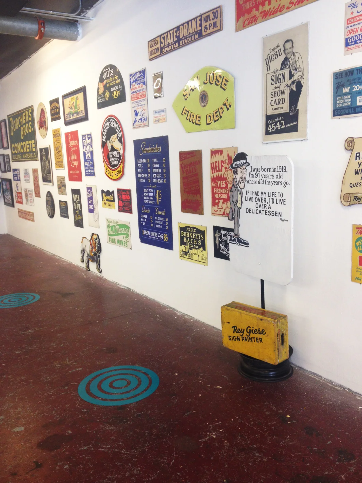 Rey Giese installation. You can see the incredible variety here.