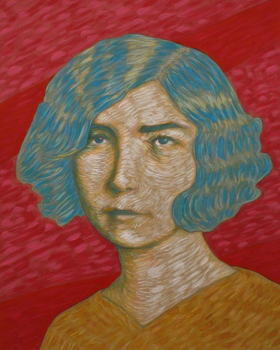 Vintage Woman Portrait by Bret Pendlebury