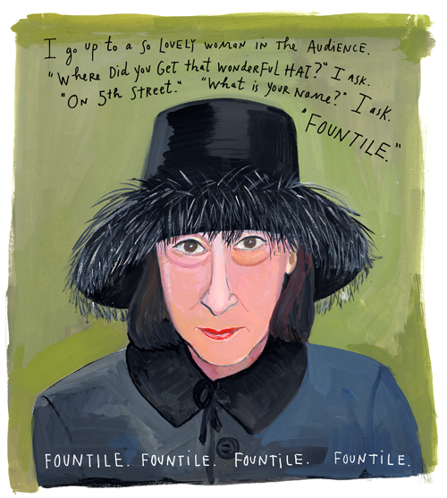 Fountile by Maira Kalman
