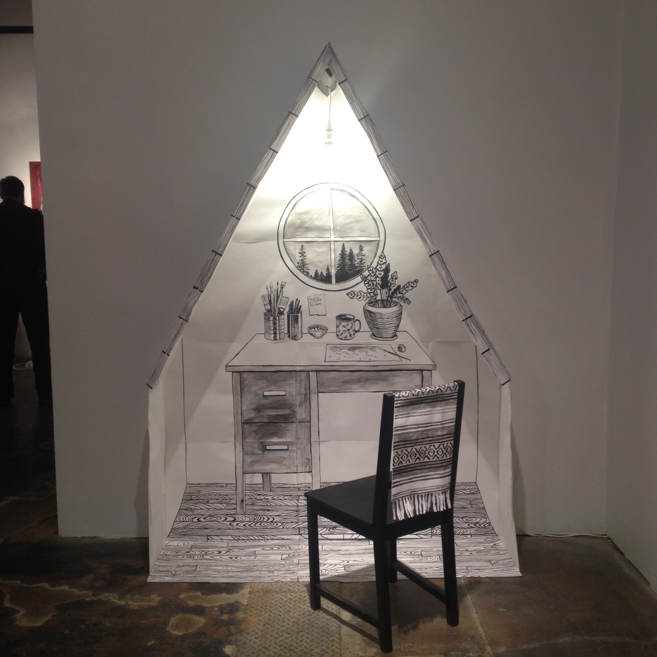 My Shelter installation at The Citadel Gallery
