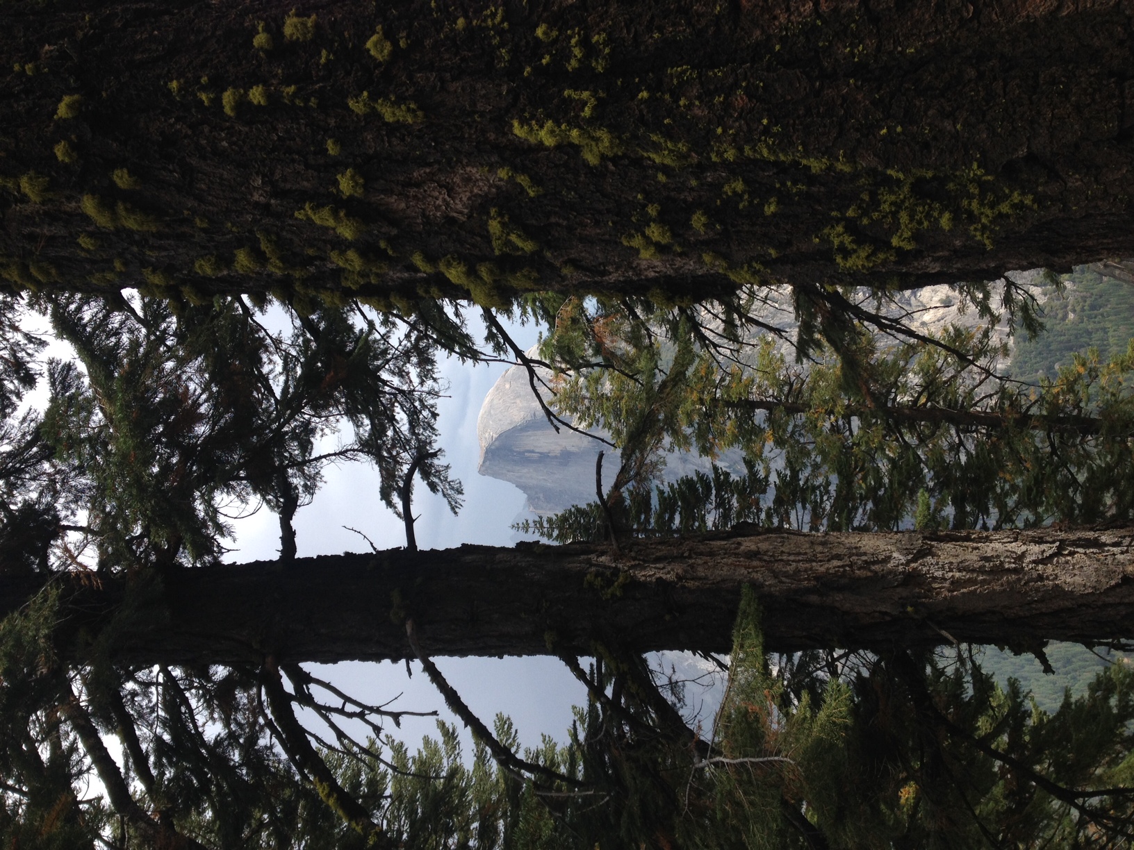 Another surreal peak of Half Dome.