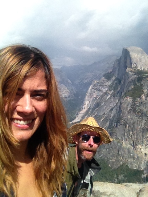 3,214 feet above Yosemite Valley