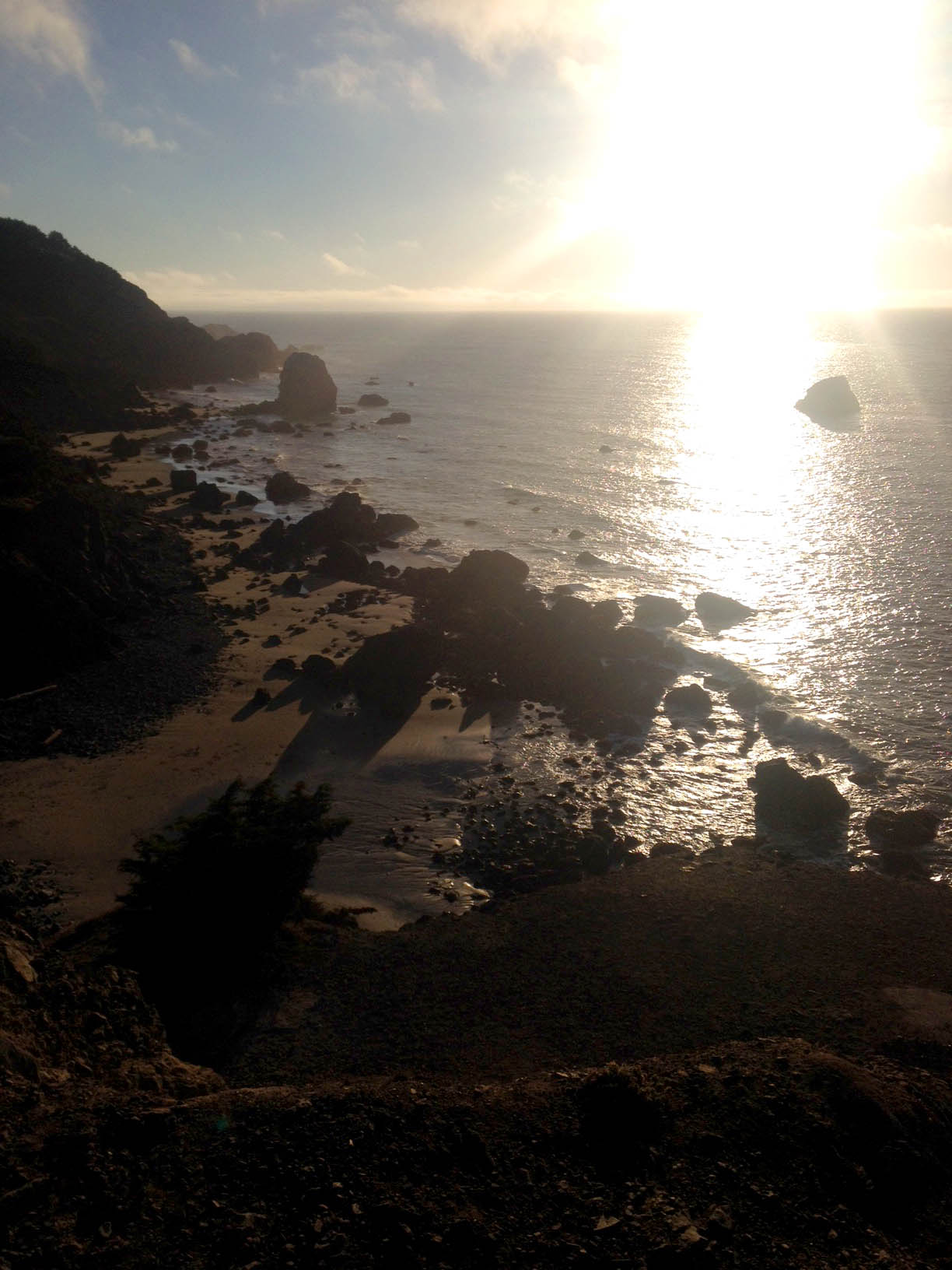 Mile Rock Beach, Land's End