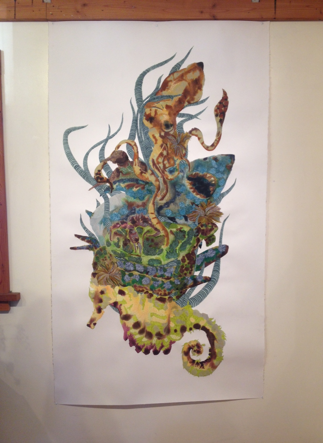 Work on paper by Emily Ritz