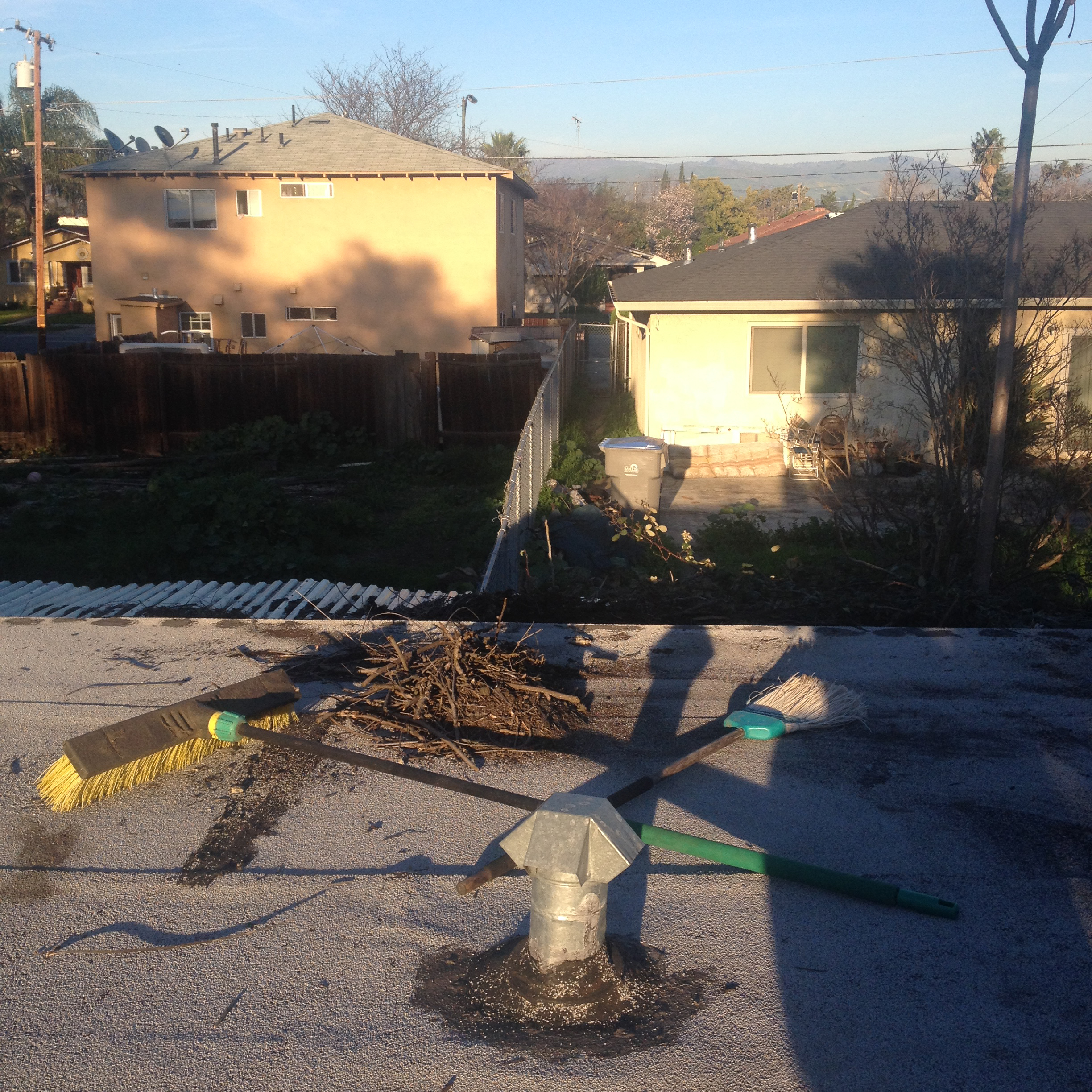 A two broom job.