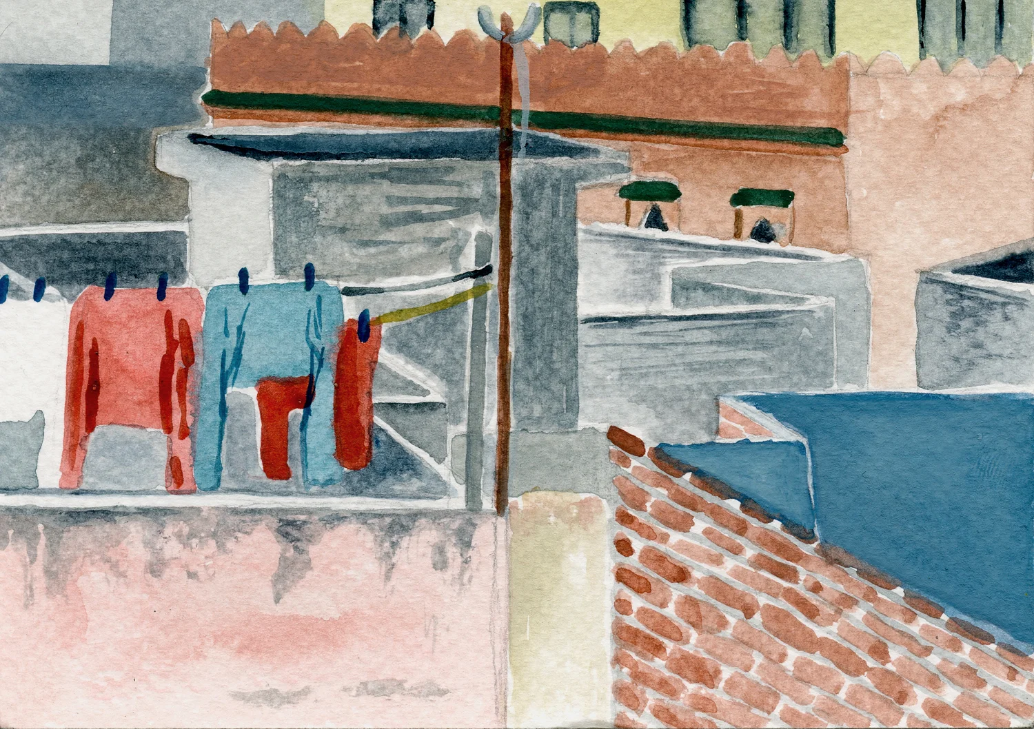 Moroccan rooftops