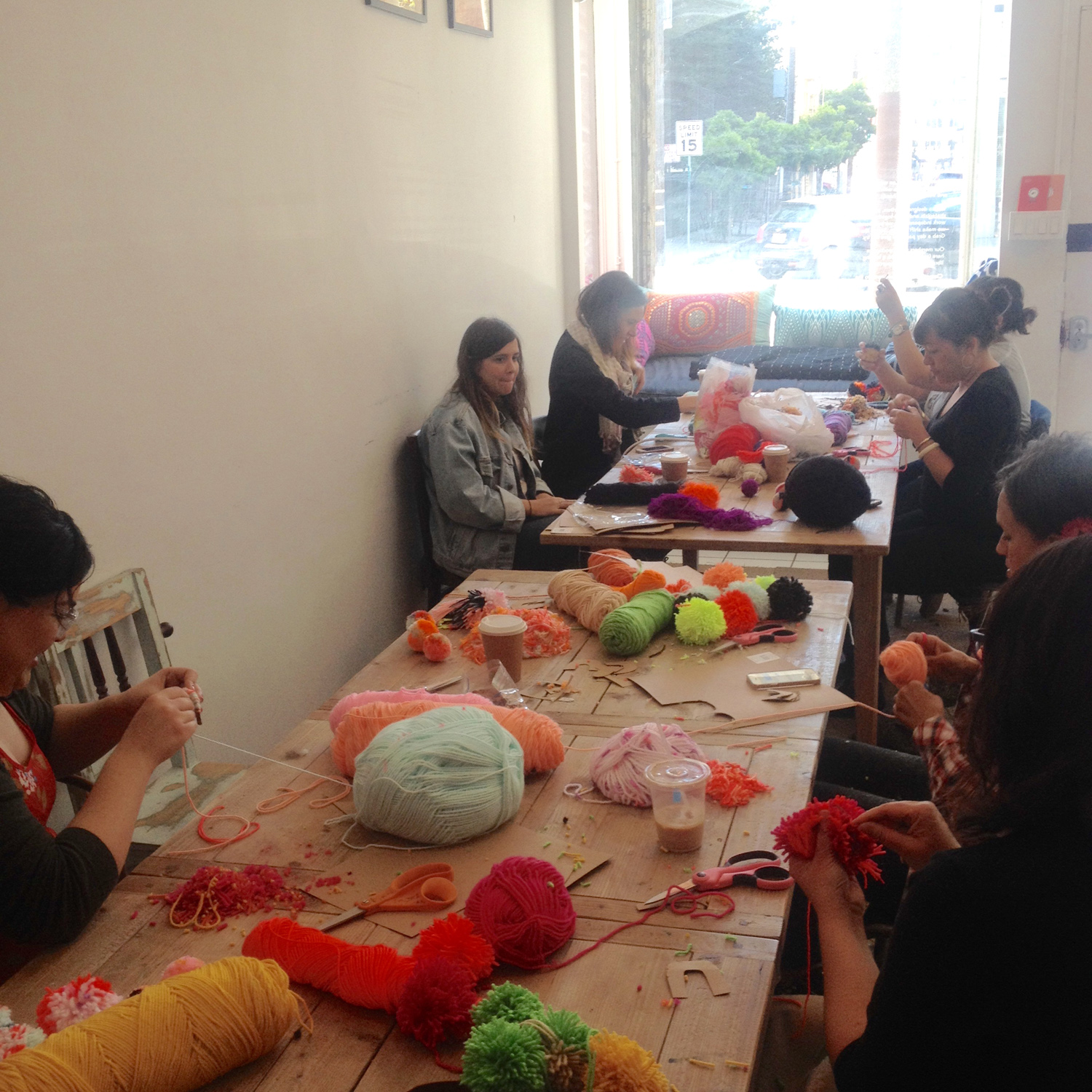Dana Haim in the center of all this yarn