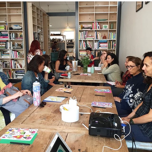The Publishing for Creatives group. Photo by Bridget Watson Payne
