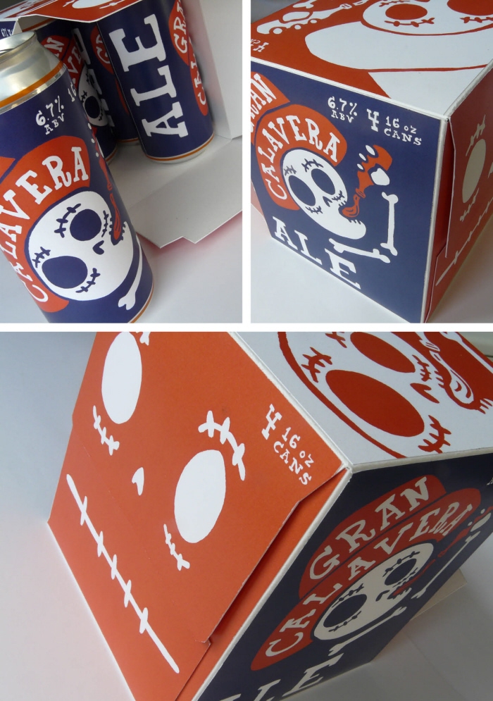Gran Calavera Beer Packaging