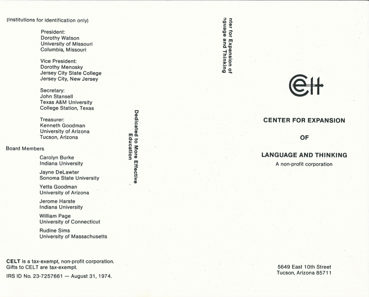CELT's first brochure page 1.png
