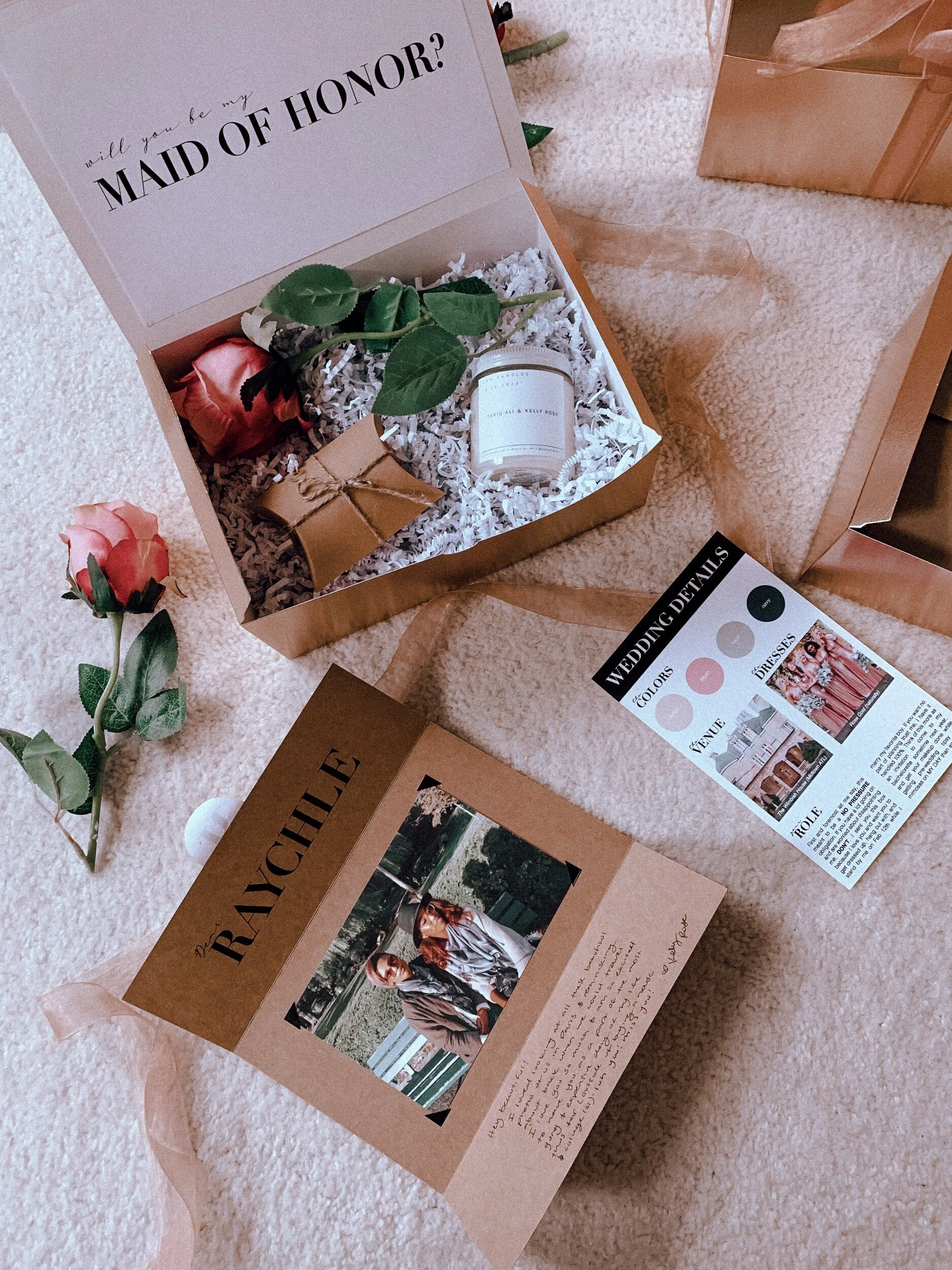 Wedding Party Proposal Boxes