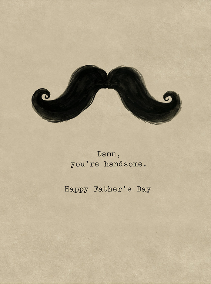 0402-5653 Handsome Father's Day Card