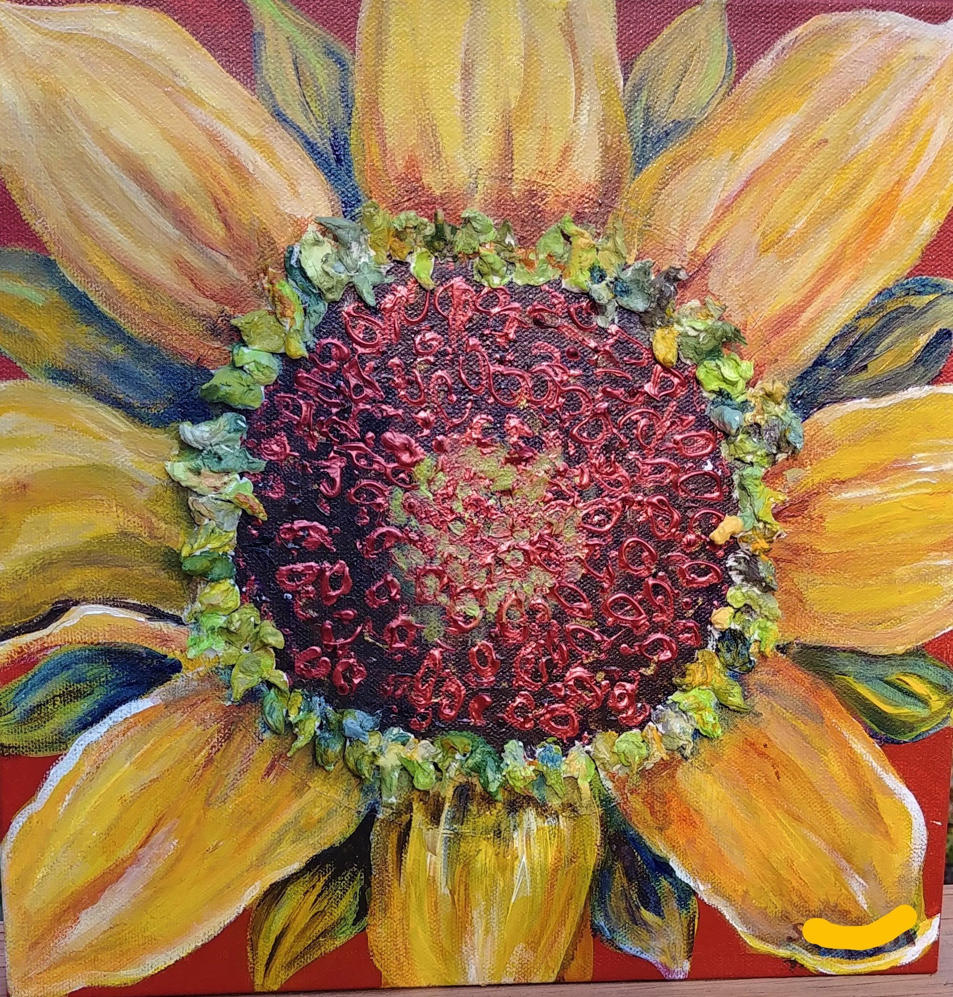 Sunny Sunflower Face Paint Tutorial