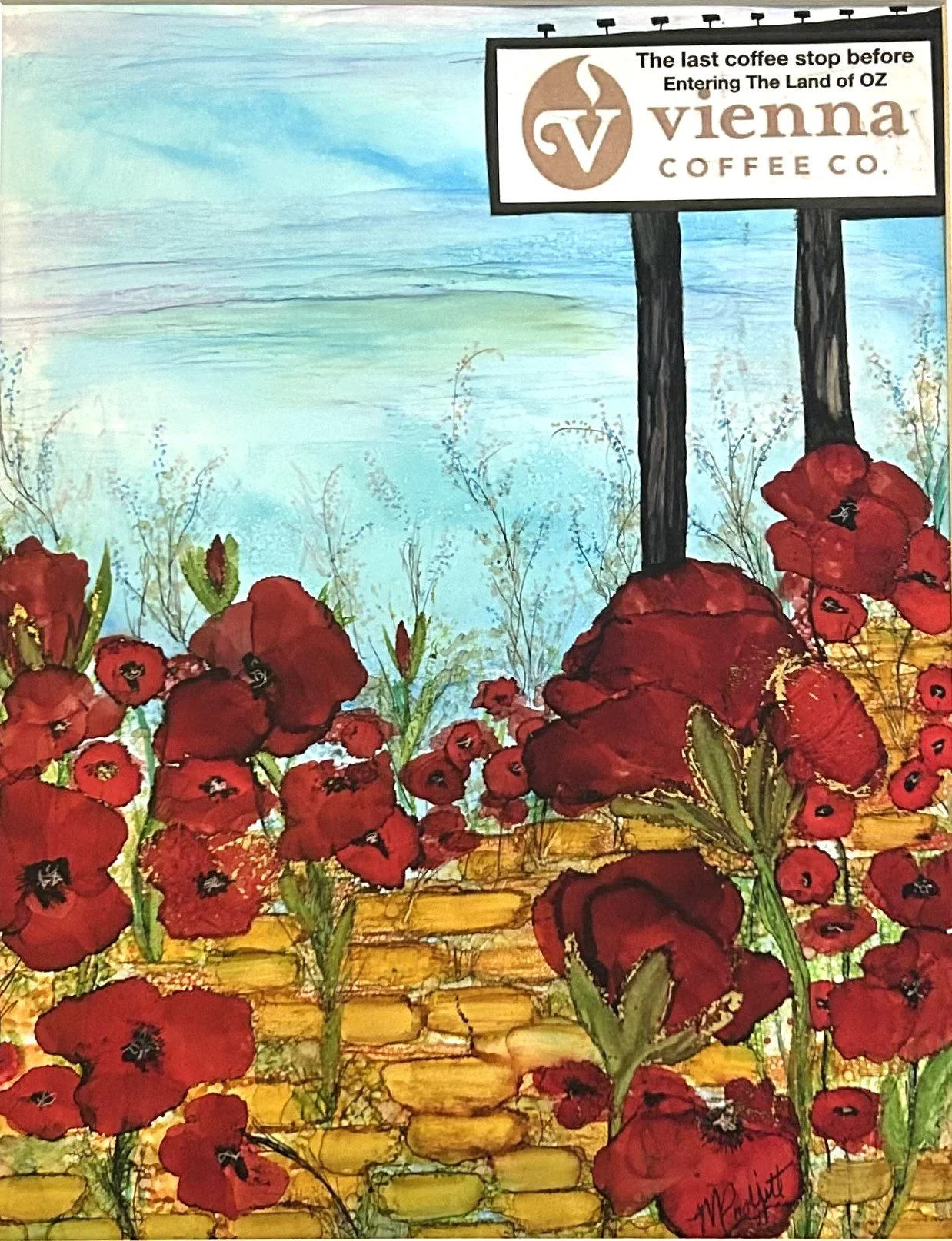 The Last Stop Artist, Mary Proffitt Alcohol Ink.jpeg