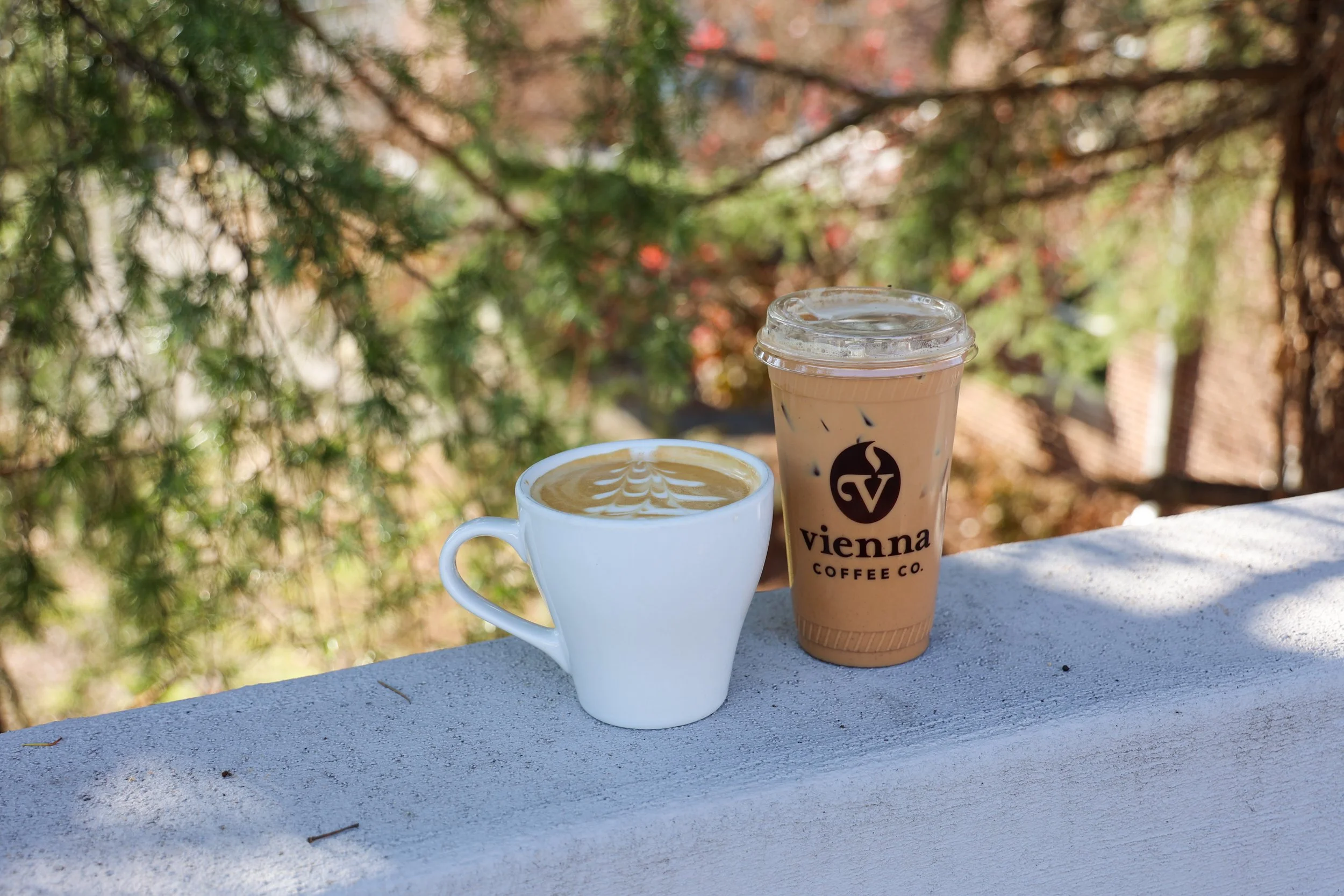 Hazelnut Brittle Latte & Gingerbread Man Latte