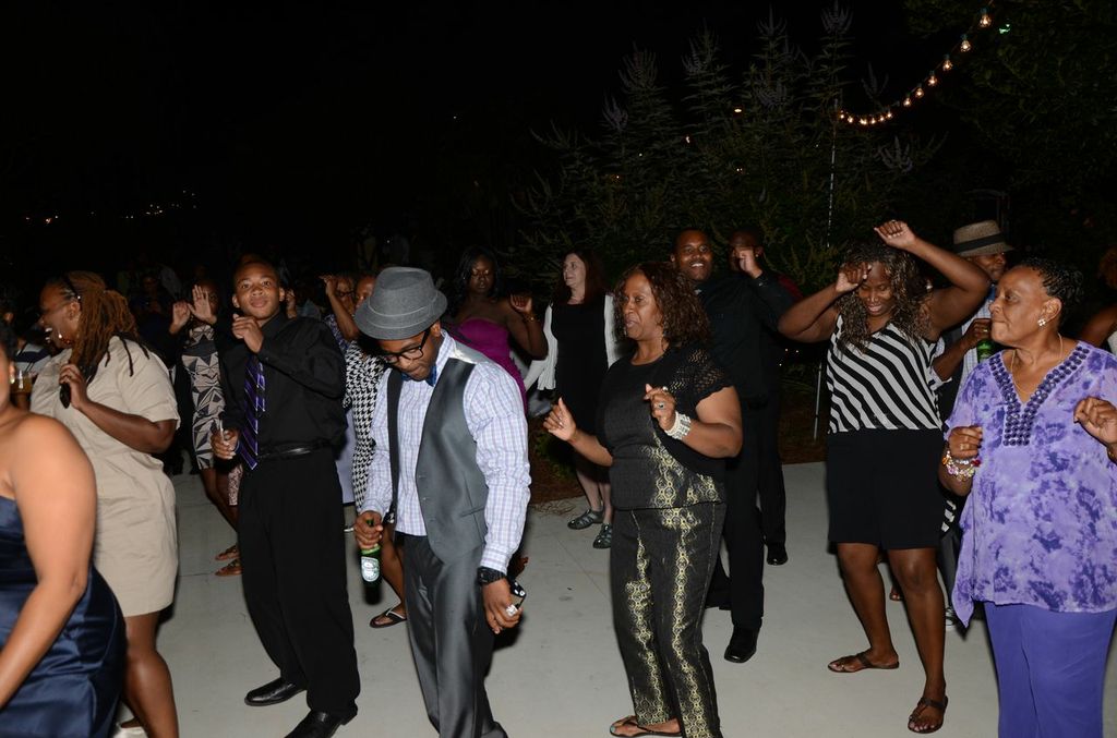 No wedding reception can go without the oh so popular "wobble."