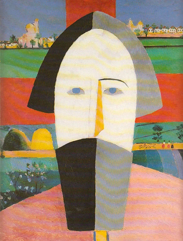 Kazimir Malevich, Head of a Peasant (ca. 1928-30)