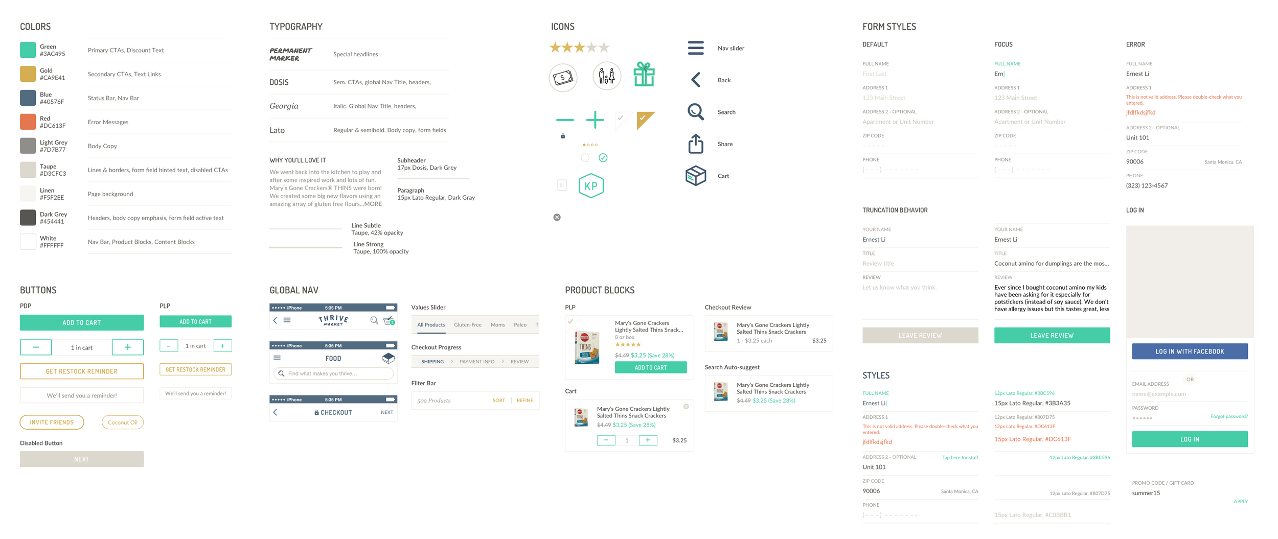 Version 1.0 of the Thrive Design System