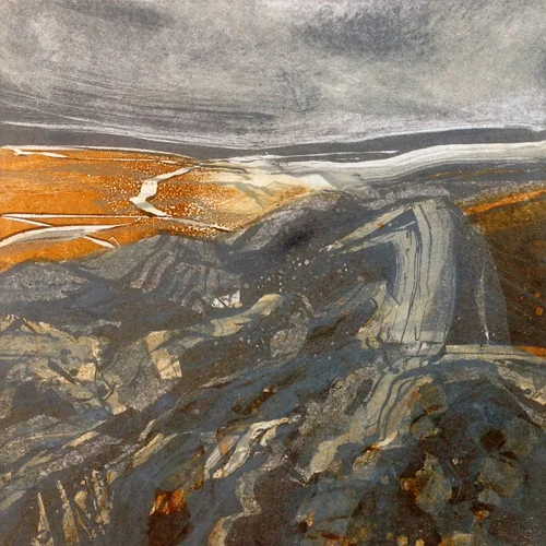 Snow Paths on Haytor Warren