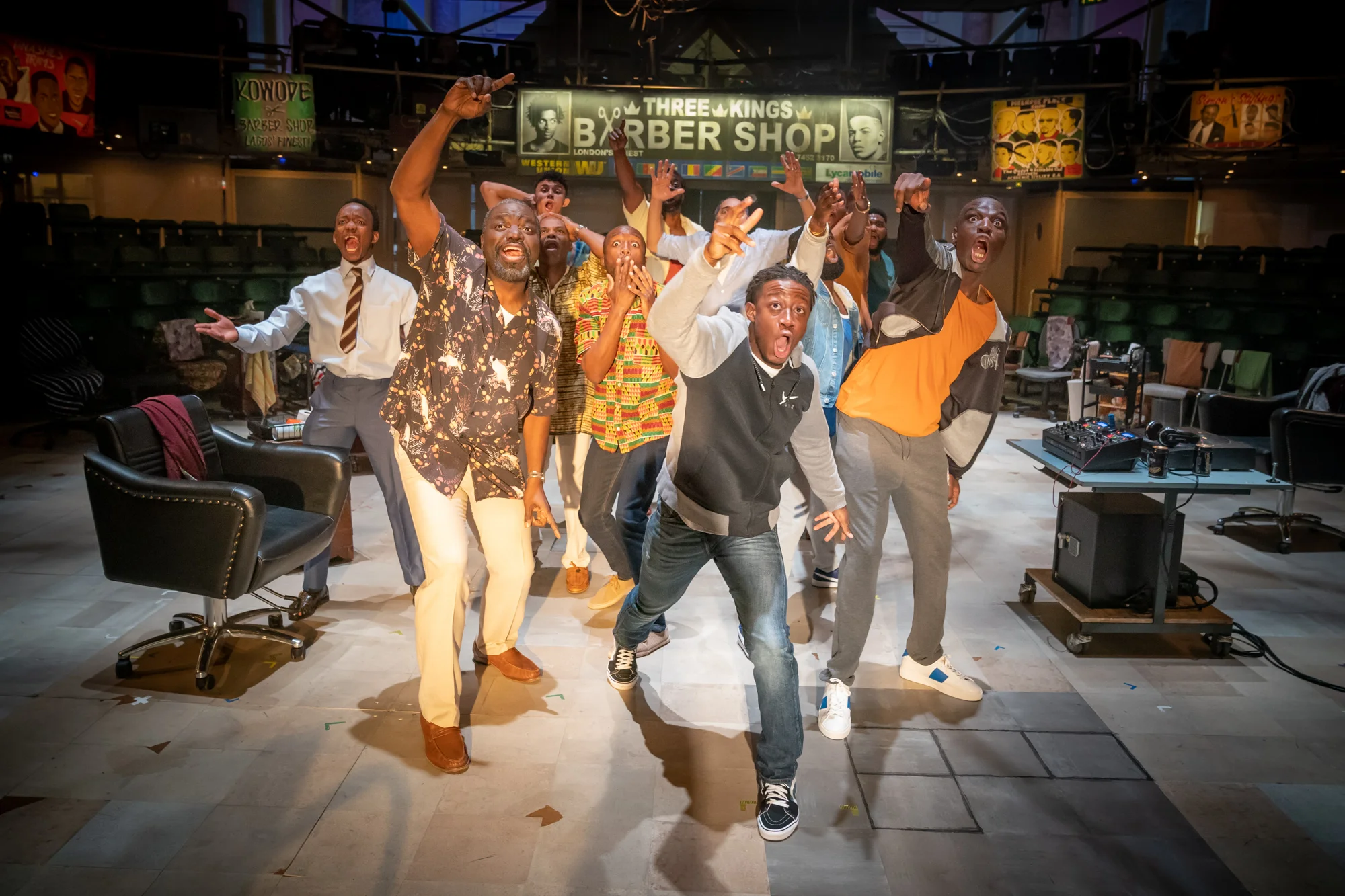 Barbershop Chronicles • National Theatre, Dorfman • Dir. Bijan Sheibani