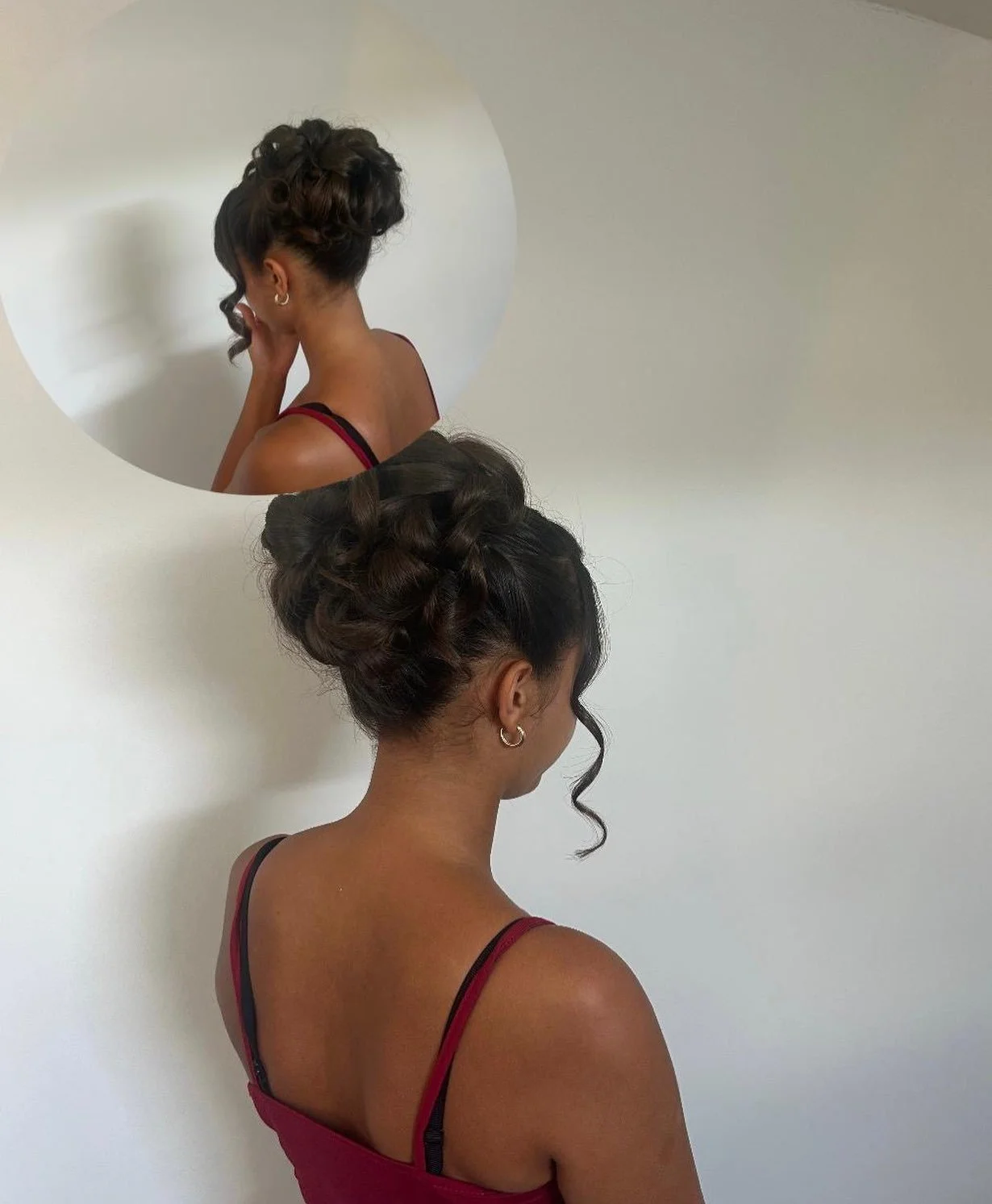 Nice little hair up created by Shannon 🥰
