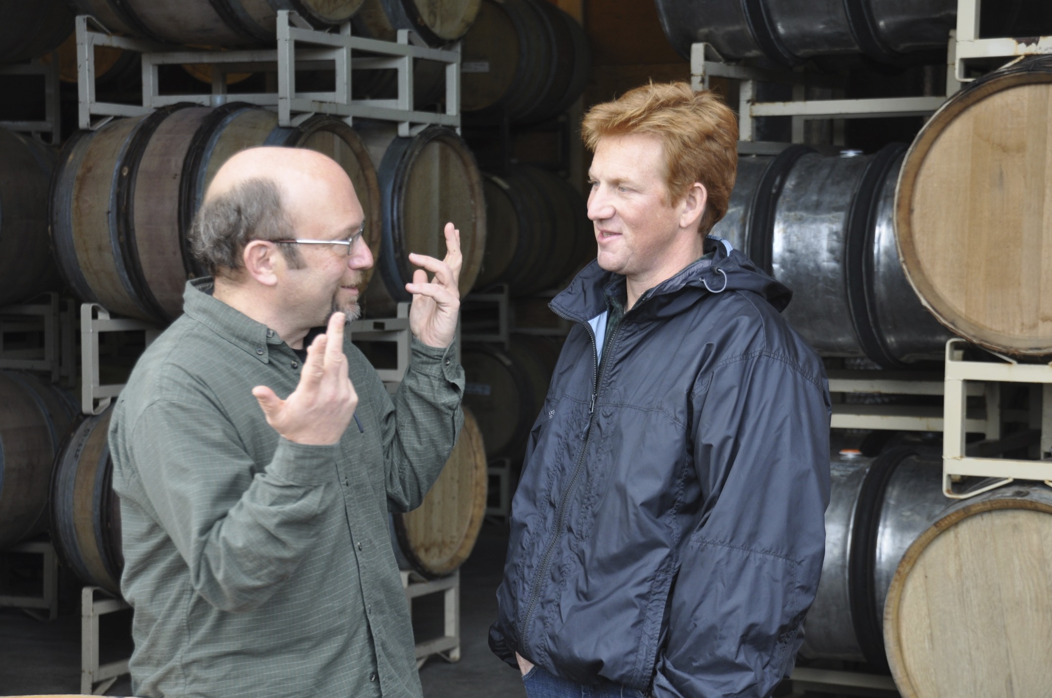 Jeff Weissler (Pairings Portland) amazed again at Patrick Reuter's (Dominio IV winemaker) amazing wines and philosophy towards it all. 