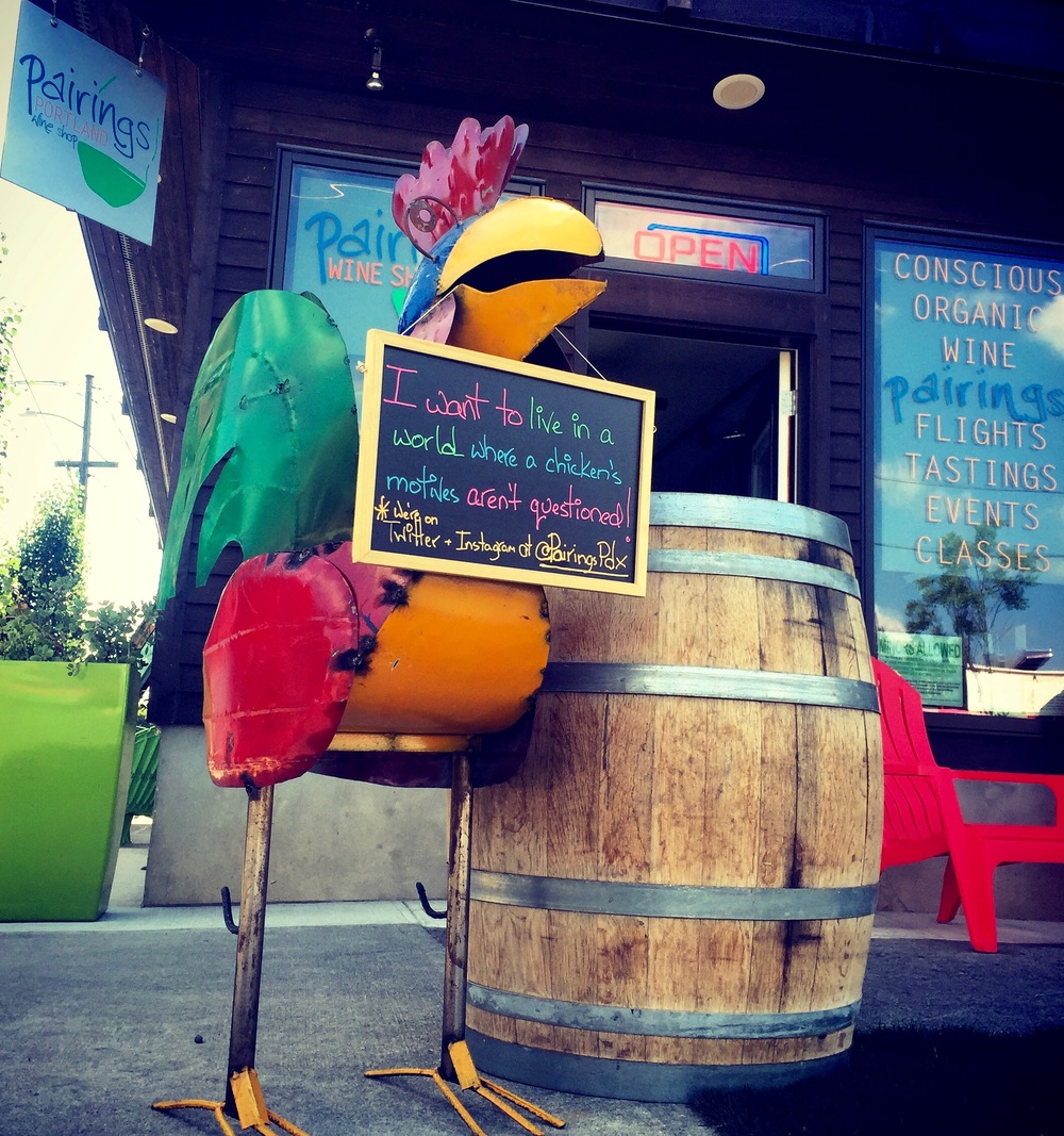 Sid is only minimally-filtered--like our wines!