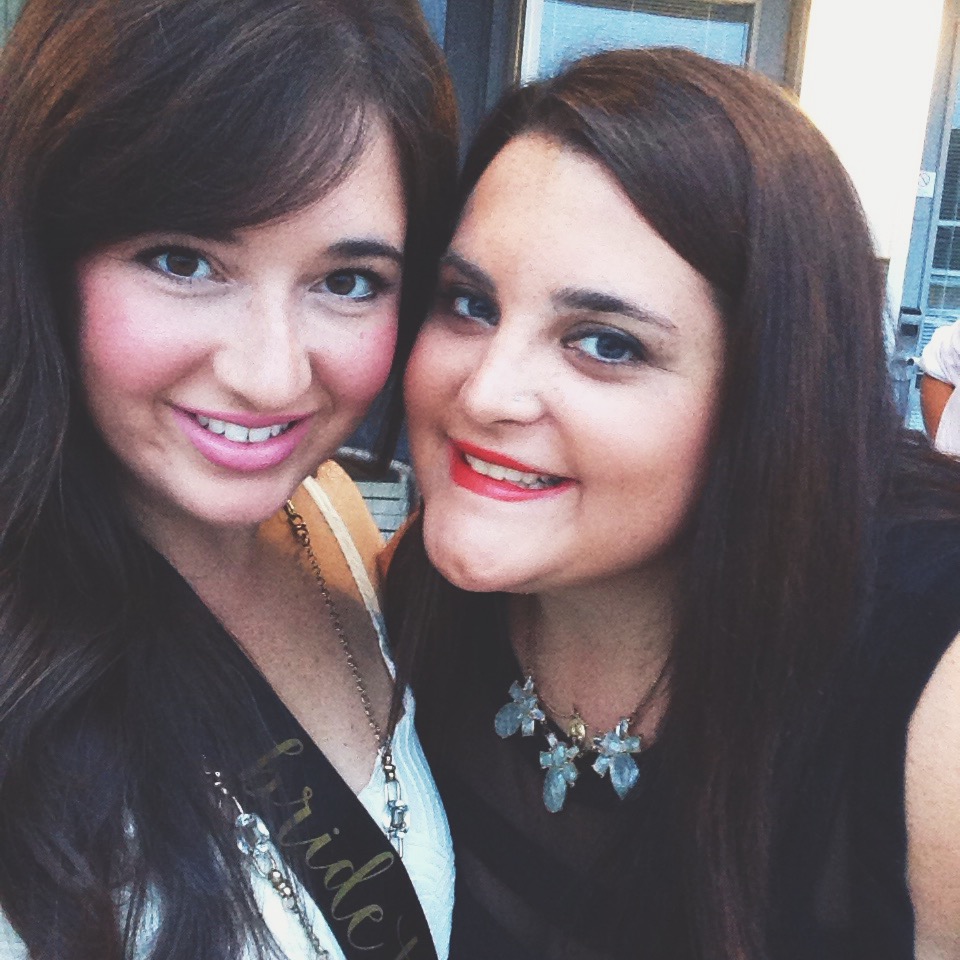 Had to take a selfie with my beautiful bridesmaid.