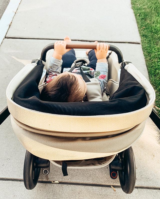 In LOVE with our new @maxicosiusa stroller! We got the Lila and absolutely love it. It&rsquo;s beautiful and rides like a dream. Love all the features and baby girl is so &ldquo;cosi!&rdquo; Mamas, check it out for real. Love. Thank you @jjfreeds! 🥰