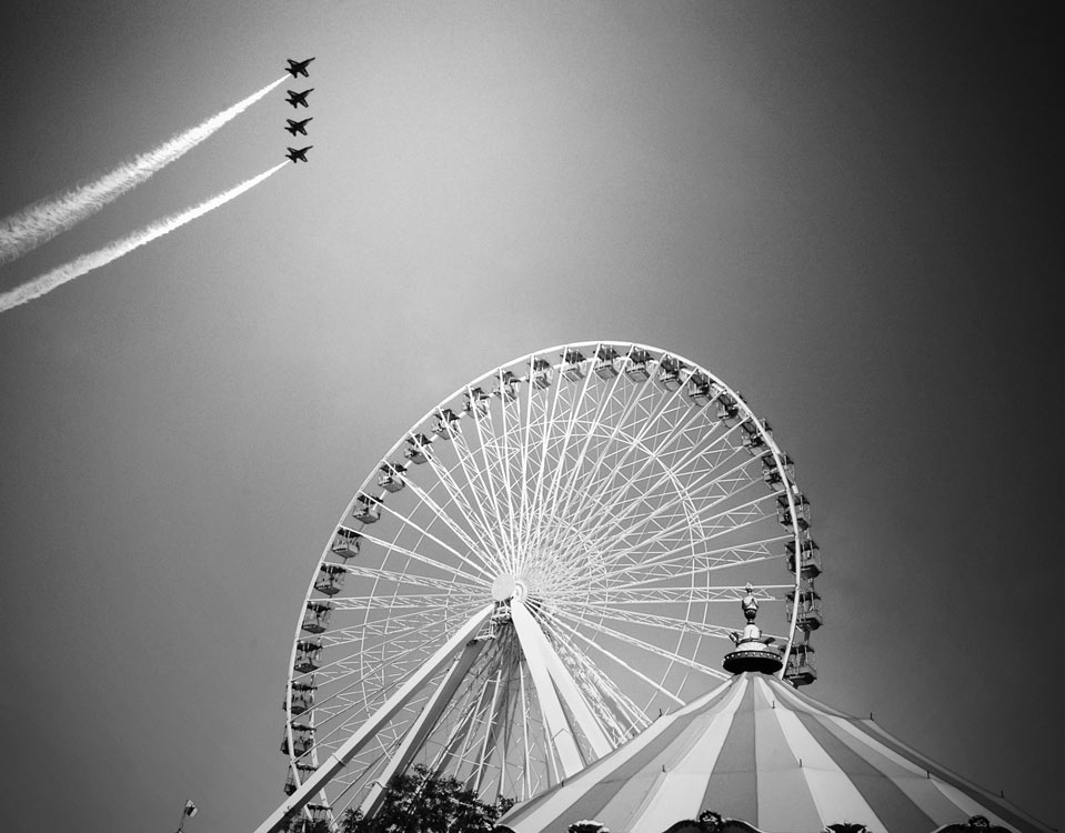   Ferris Wheel, Chicago, IL  