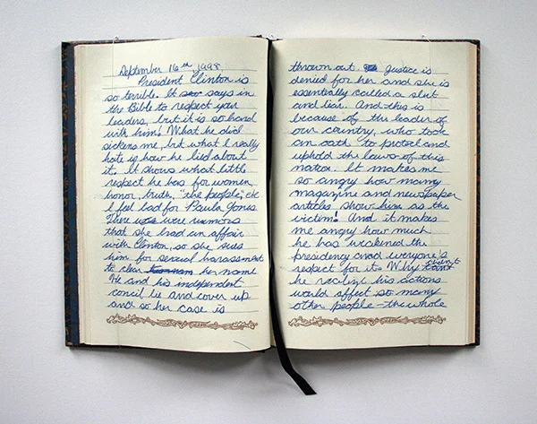   Detail of journal entry.     