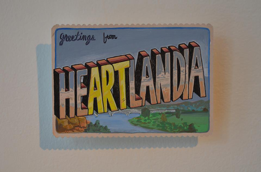   A postcard reminder of the joys of the heartland&nbsp;  