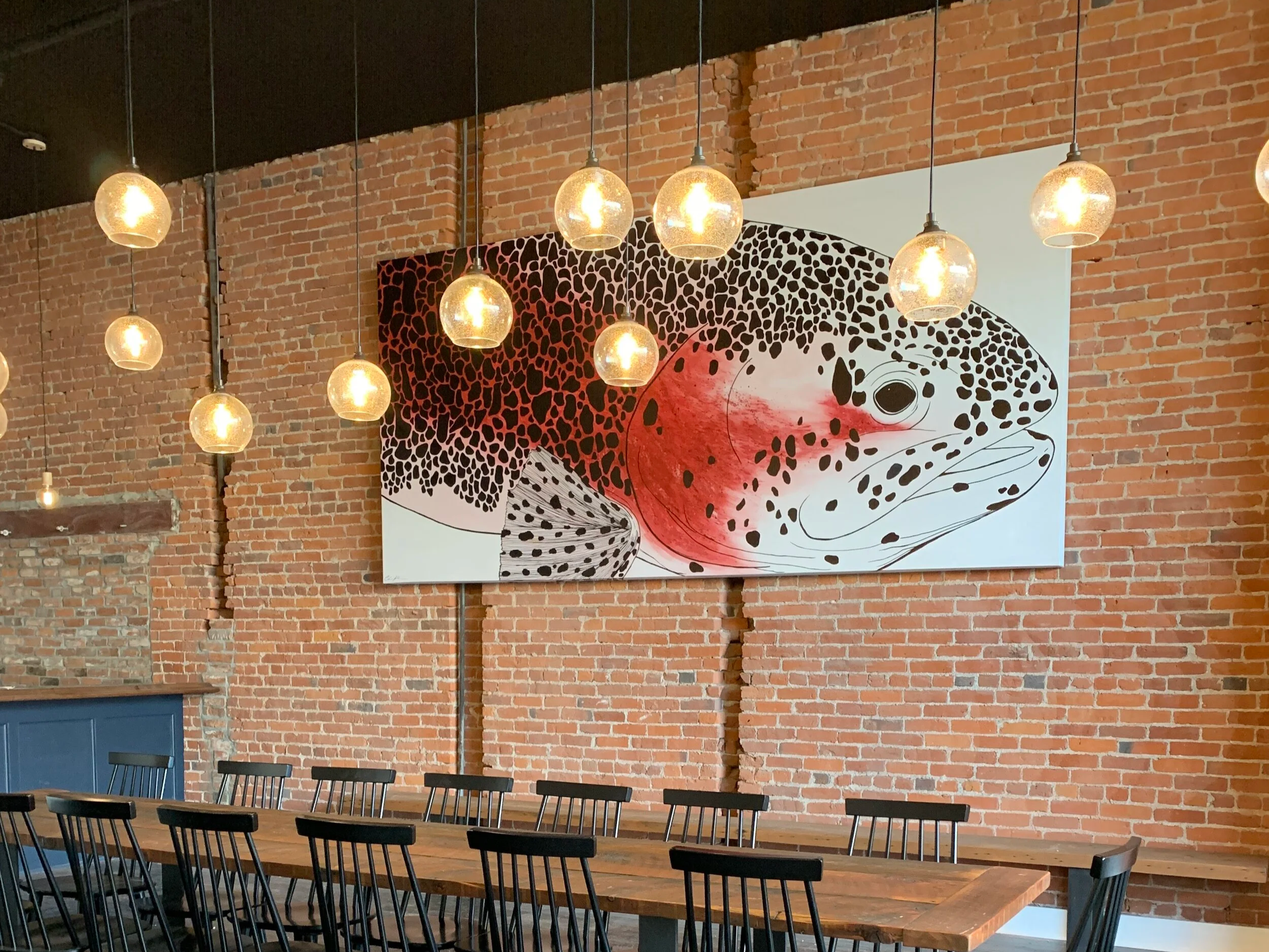 Private Commission - Redband, 6ft x 18ft, Hunt Spokane