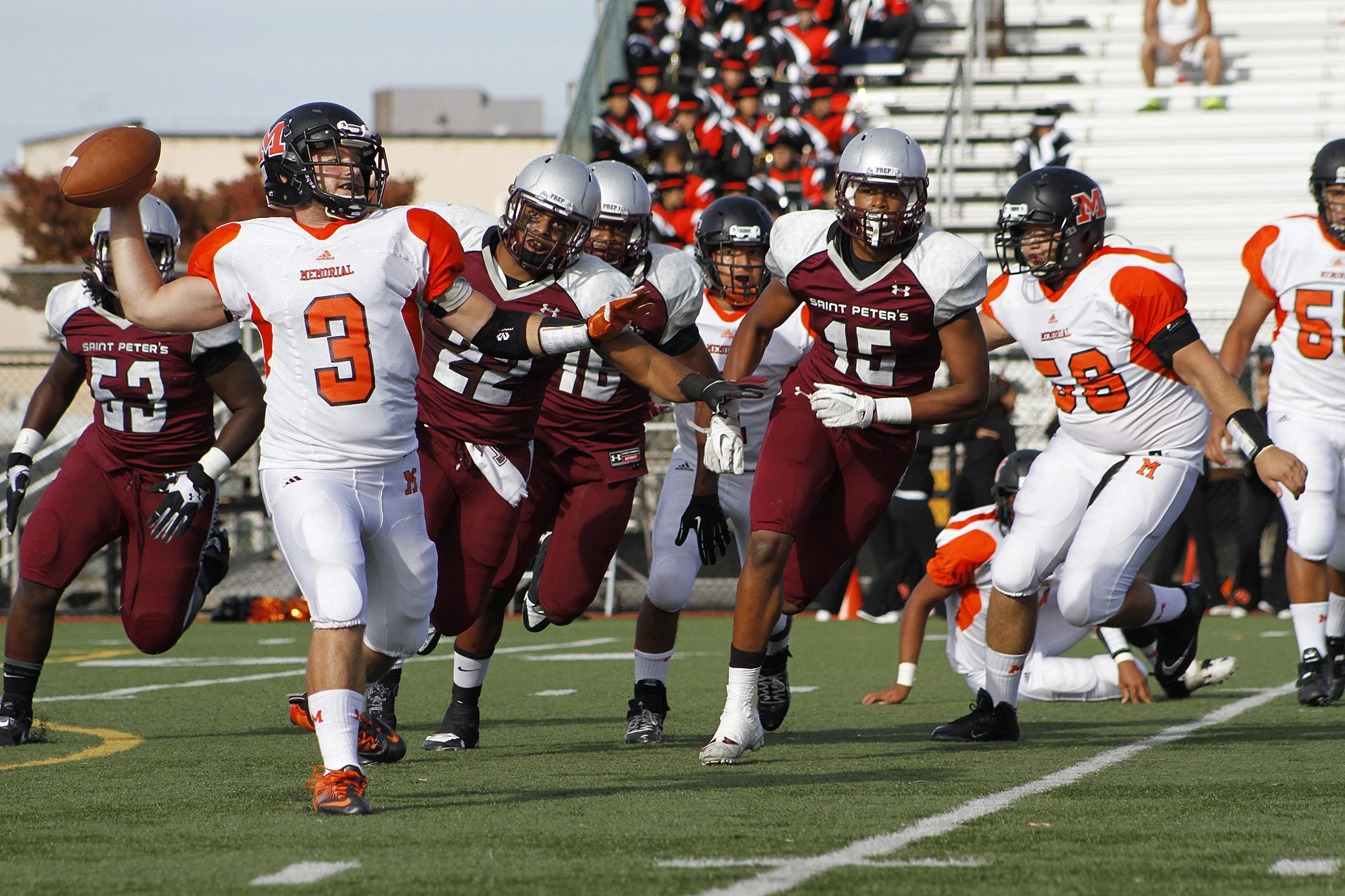 Saint Peter's Marauders v&nbsp;Memorial Tigers 
