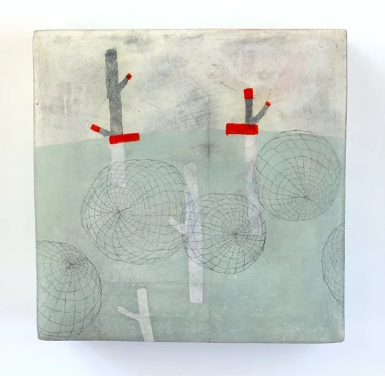 The weight and weightlessness of days (detail)
