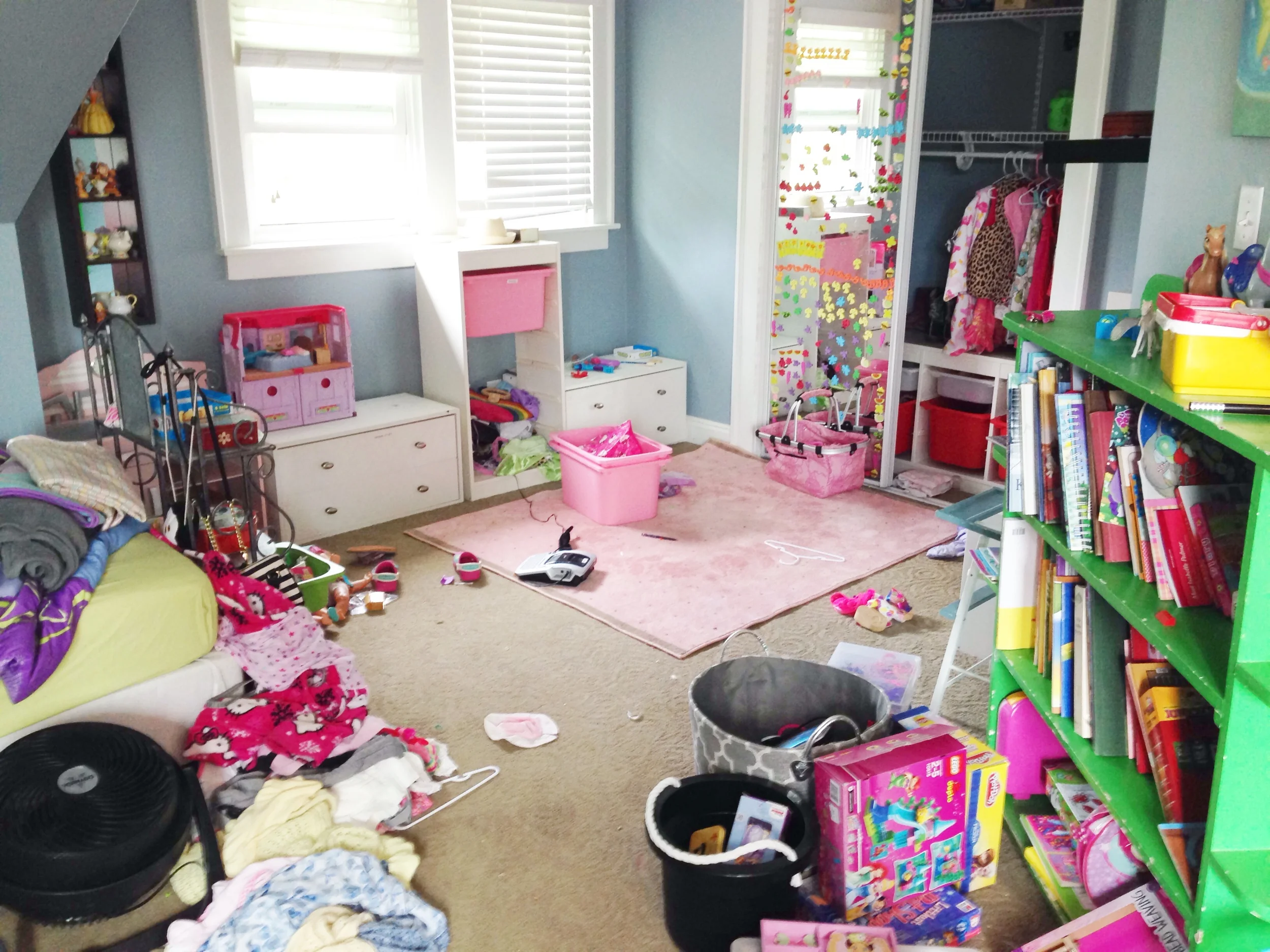 Girl's Room Before
