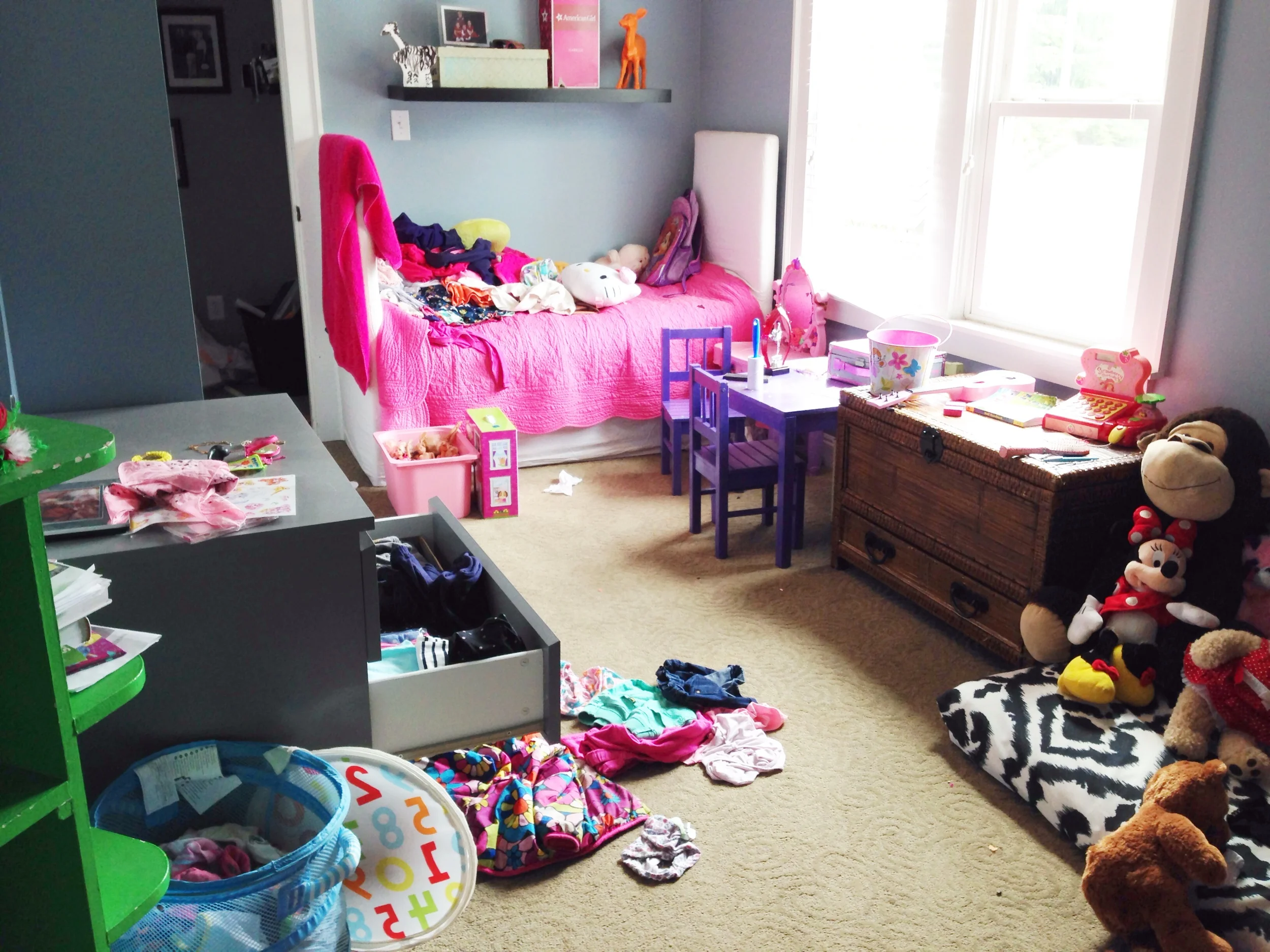 Girl's Room Before