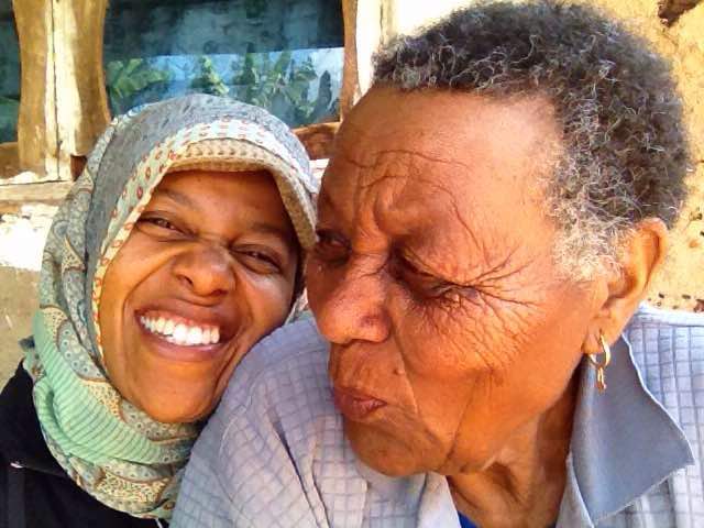 Cocaya and her grandma