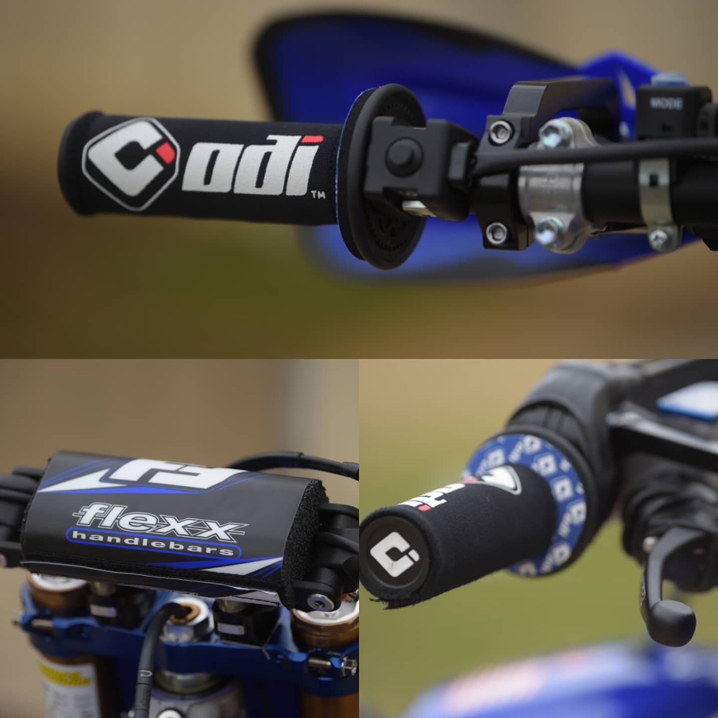 Our #control set up is on point thanks to these incredible sponsors! 🎯👌- Give them a follow and support the companies that support or sport! 
_
@odigrips @fasstcompany @worksconnection @cycra @_xtrig_ @specbolt 
#yamaha #prosetup #offroad #blucru #
