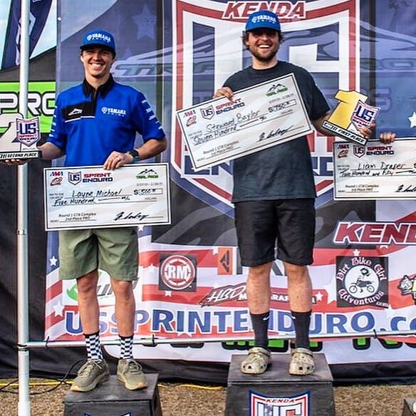 #BluCru goes 1 and 2 at the opening round of the @ussprintenduro series! 
📸@shanyphoto
|
#yamaha #offroad #racing #sprintenduro #ride #podium #moto #mx #yz #yz450fx