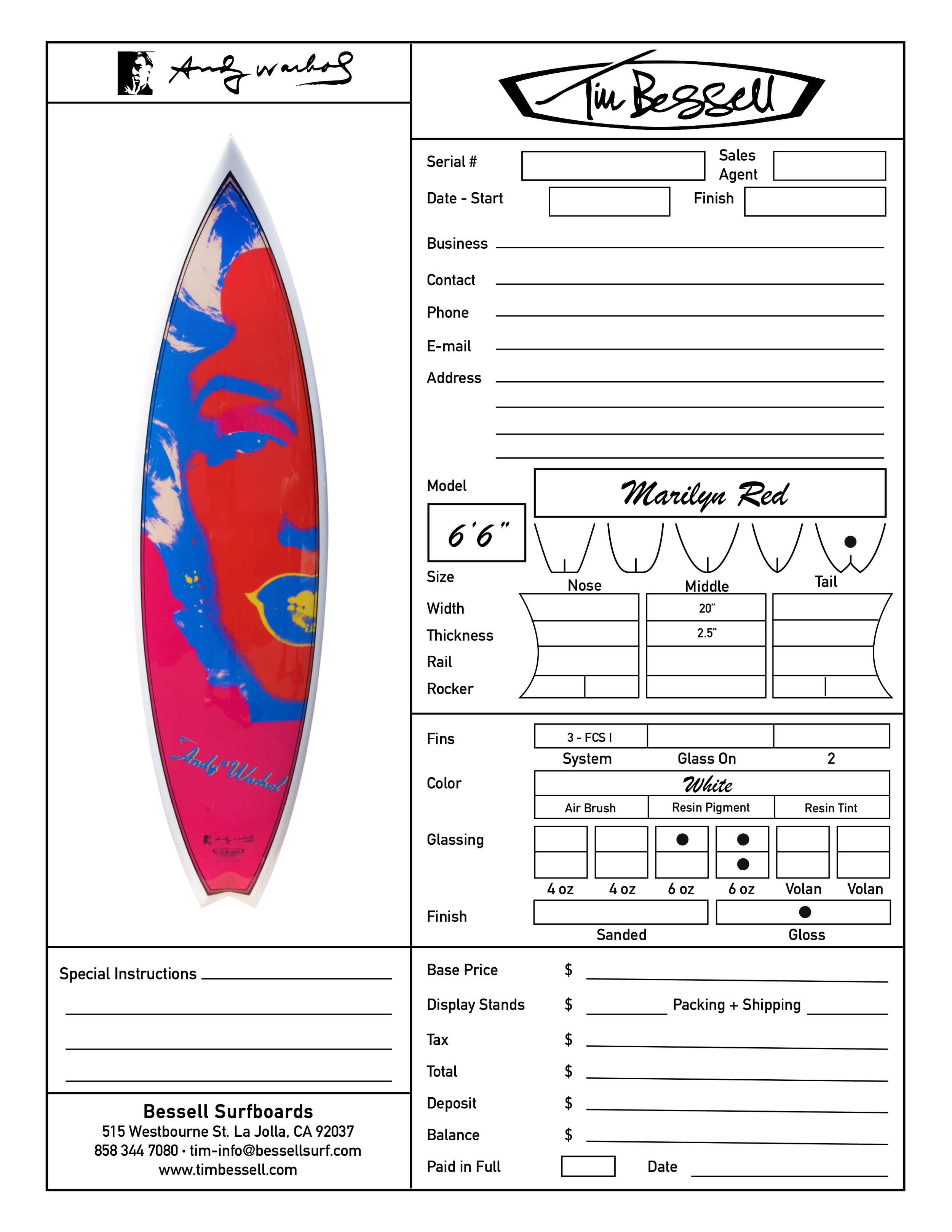 Click Here to Print Order Form