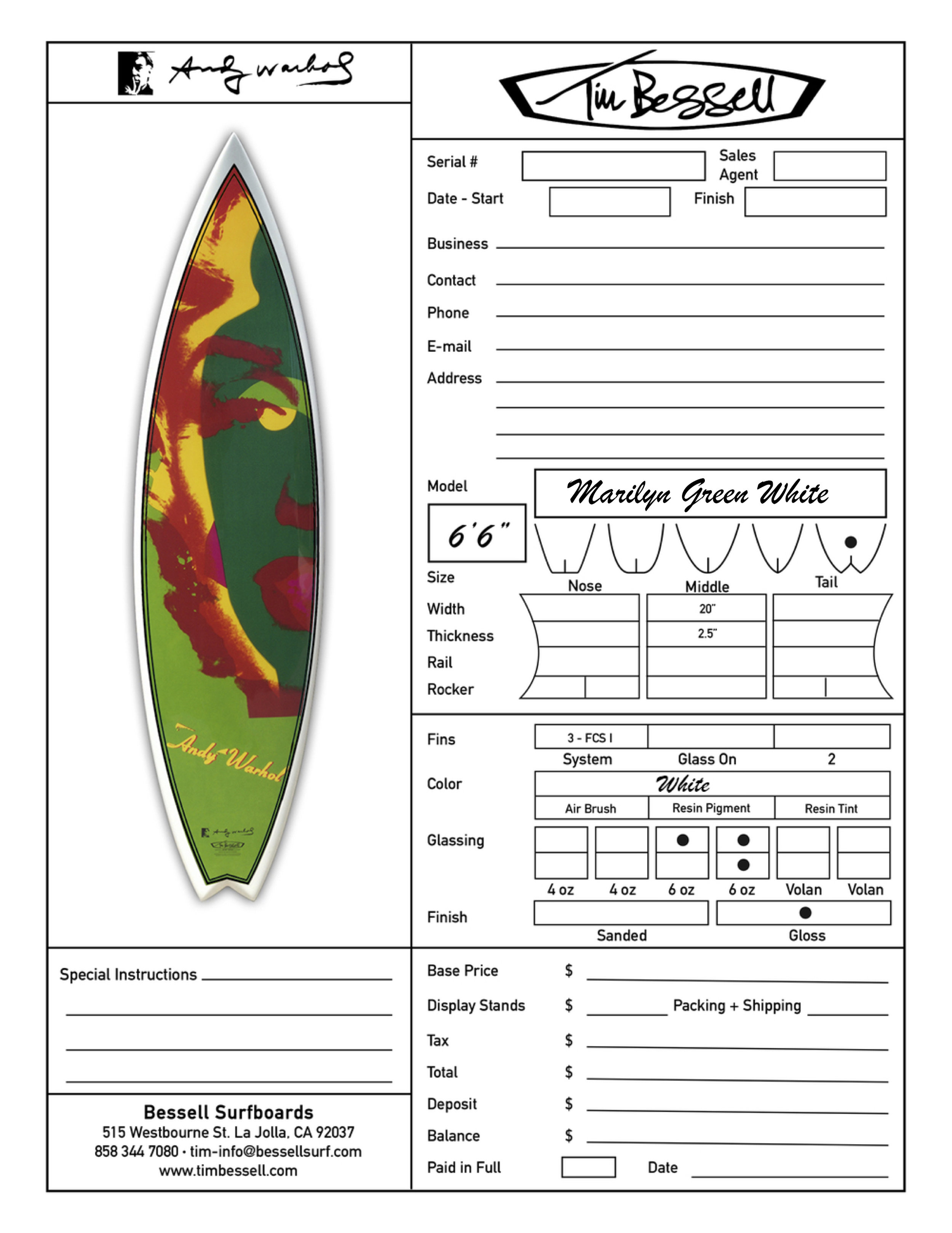 Click Here to Print Order Form