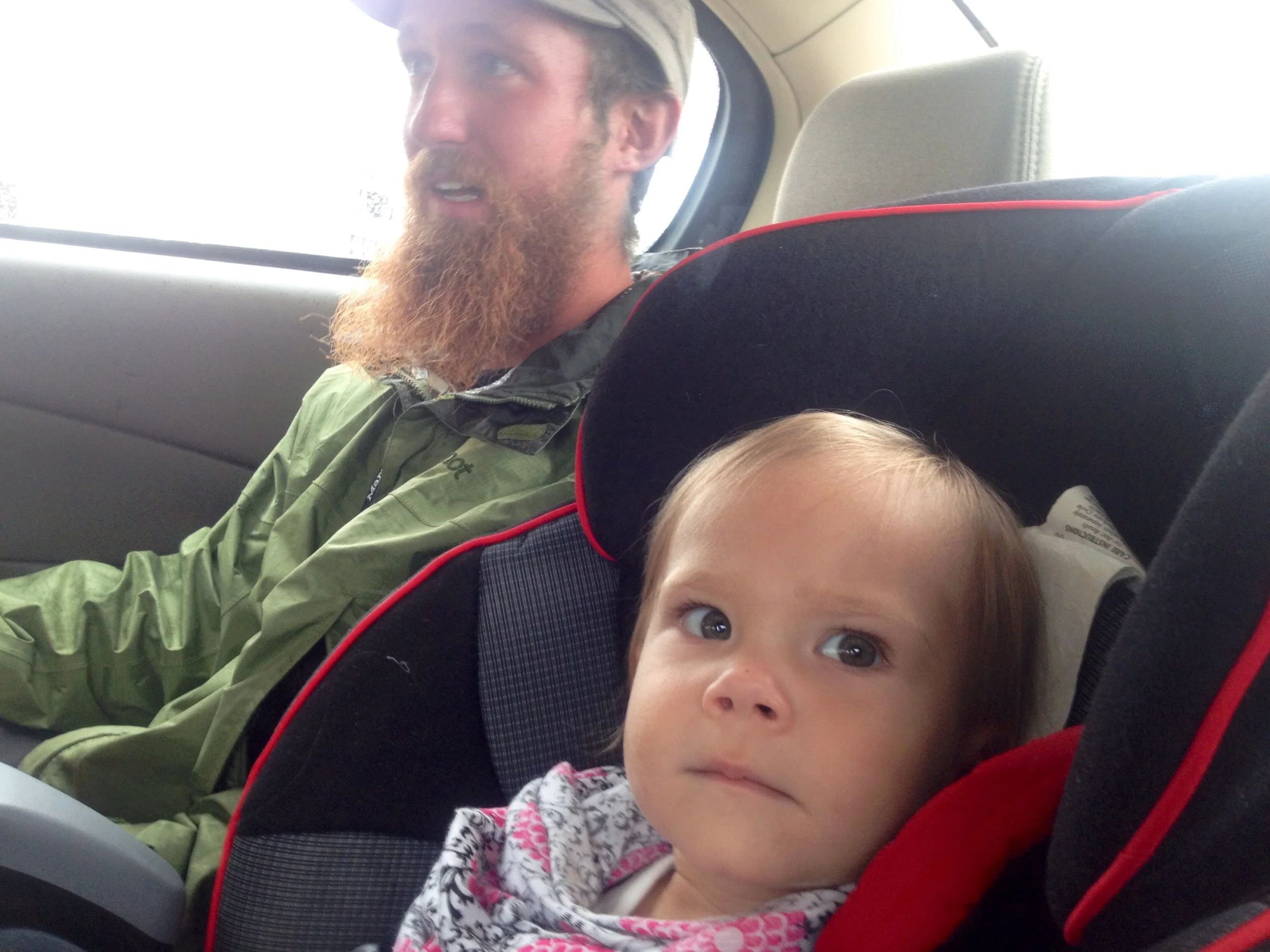 Sometimes, the rides you never expect stop for you. Single women and people with kids are almost always a no go. But, babies! That's a first for me.