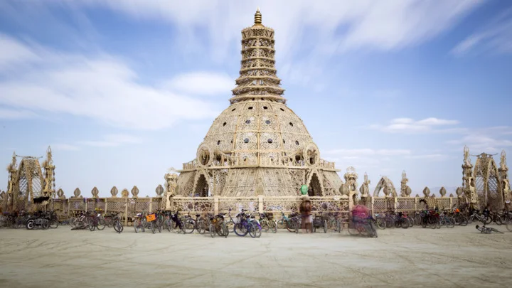 The Temple, exterior shot.