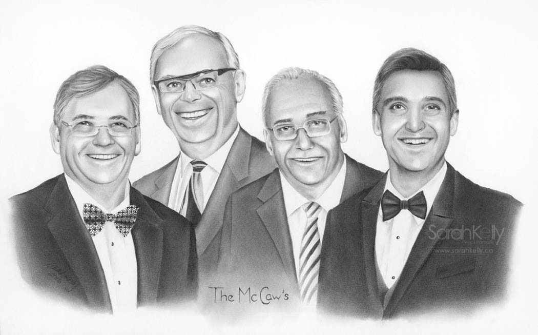Completed portrait