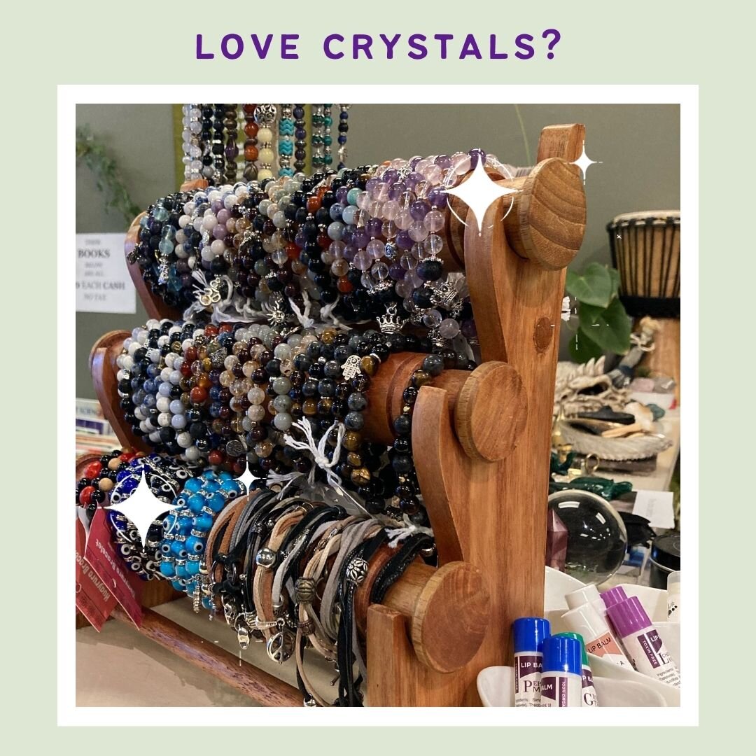 I am now providing &quot;The Mystic Tree&quot;, spiritual and metaphysical store in Burlington, ON with their signature crystal bracelets.

So excited to become part of the Mystic Tree family, creating their signature crystal bracelets with love and 